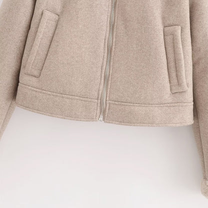 女性用ファーワンピースコート